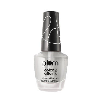 Plum Color Affair 3-in-1 Strengthener, Base & Top Coat  PLUM