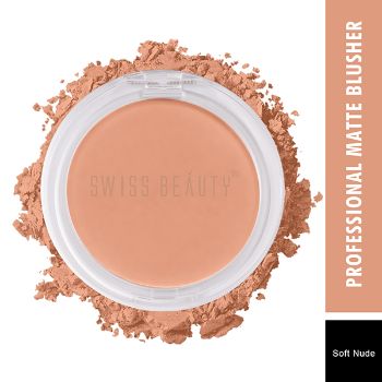 SWISS BEAUTY Professional Blusher 06 Soft Nude SWISS BEAUTY