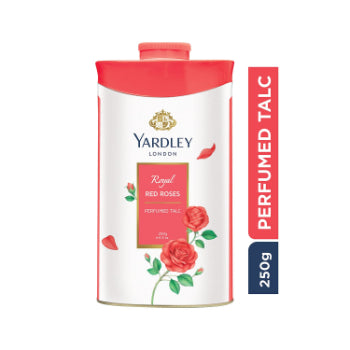 Yardley London Royal Red Roses Perfumed Talc 250 g Yardley London