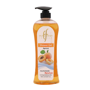 European Formula Apricot Multivitamin Shower Gel 1000 ml European Formula