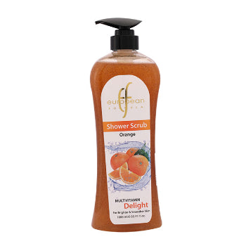 European Formula Orange Shower Scrub 1000 Ml European Formula