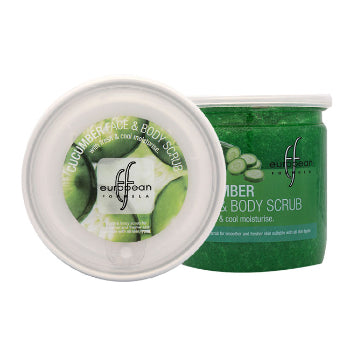 European Formula Cucumber Face & Body Scrub 500 Ml European Formula