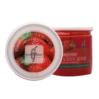 European Formula Strawberry Face & Body Scrub 500 Ml European Formula