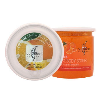 European Formula Orange Face & Body Scrub 500 Ml European Formula