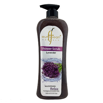 European Formula Lavender Shower Scrub 1000 Ml European Formula