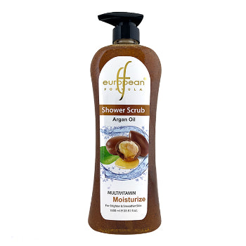 European Formula Argan Oil Shower Scrub 1000 Ml European Formula