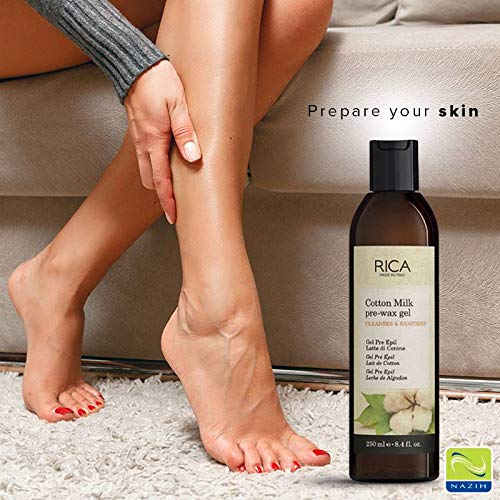 Rica Cotton Milk Pre-Waxing Gel 250ml Rica