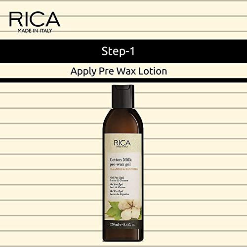 Rica Cotton Milk Pre-Waxing Gel 250ml Rica