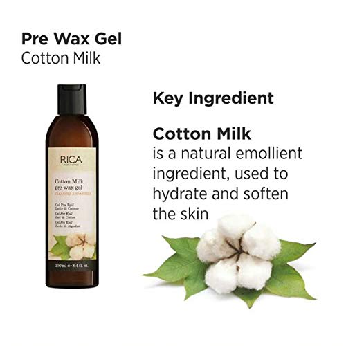 Rica Cotton Milk Pre-Waxing Gel 250ml Rica