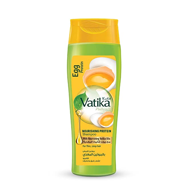 Vatika Naturals Egg Protein Nourishing Protein Shampoo For Thin & Limp Hair 400ml Beauty Bumble