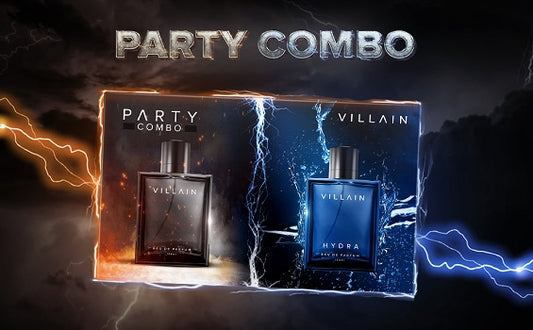 Villain Party Combo Pack (Eau De Parfum + Hydra) 100 ml Villain