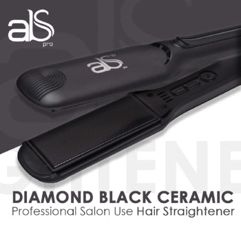 ABS PRO Diamond Black Ceramic Hair Straightener 007S Abs pro