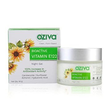 OZIVA BIOACTIVE VITAMIN E122 Night Gel 50g OZIVA