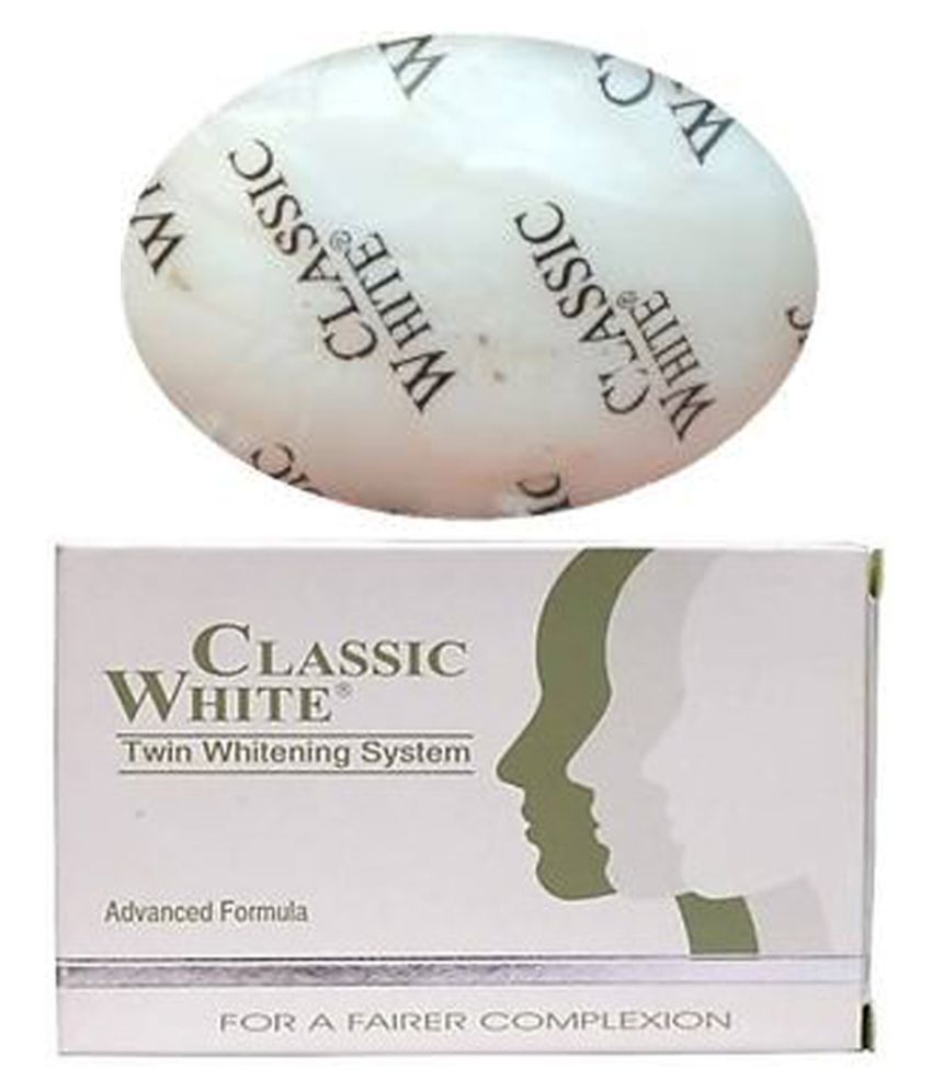 CLASSIC WHITE Soap Twin Whitening System Advanced Formula For A Fairer Complexion 85 g CLASSIC WHITE