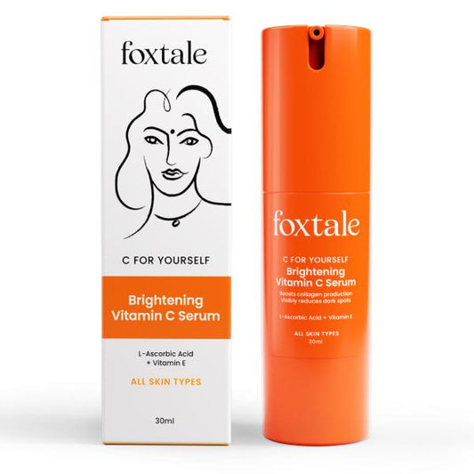 FOXTALE Hyaluronic Acid Serum for Skin Plumping Makes skin plumper and brighter by 75% instantly 30 ML Foxtale