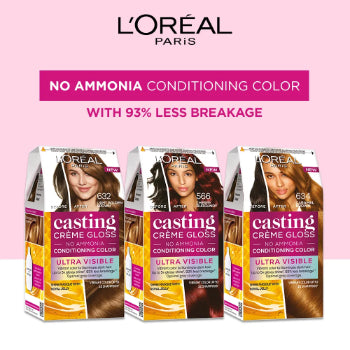 L'Oreal Paris Casting Creme Gloss Ultra Visible Conditioning Hair Color - 566 Cherry Burgundy, 160 g L'Oreal