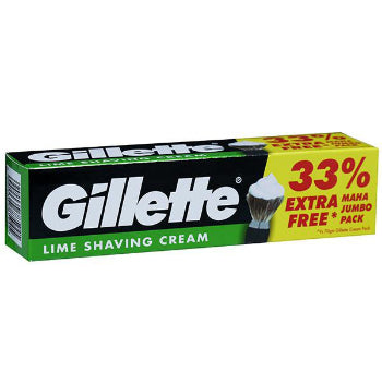 Gillette Lime Shaving Cream 93.1g Gillette