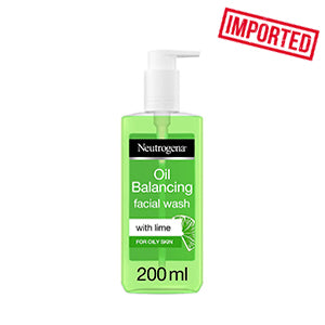 Neutrogena Oil Balancing Facial Wash with Pump 200ml Neutrogena