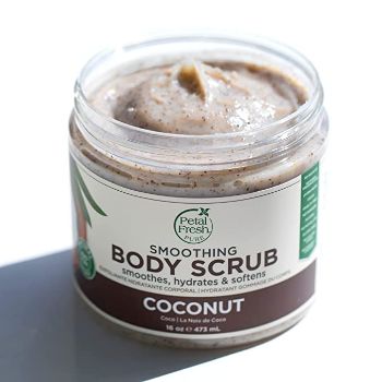 PETAL FRESH Pure Smoothing Body Scrub Coconut 473 ml PETAL FRESH