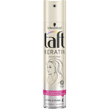 Schwarzkopf taft KERATIN HAIRSPRAY ULTRA STRONG 4 250 ml Schwarzkopf