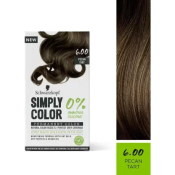 Schwarzkopf SIMPLY COLOR PERMANENT COLOR 6.00 PECAN TART 142.5 ml Schwarzkopf