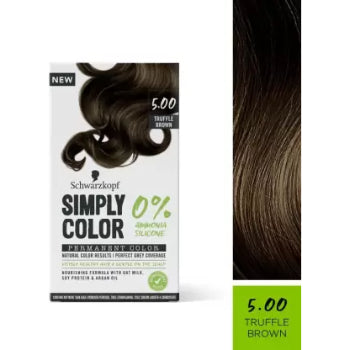 Schwarzkopf SIMPLY COLOR PERMANENT COLOR 5.00 TRUFFLE BROWN 142.5 ml Schwarzkopf