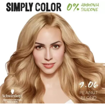 Schwarzkopf SIMPLY COLOR PERMANENT COLOR 9.06 PEANUT BLOND 142.5 ml Schwarzkopf