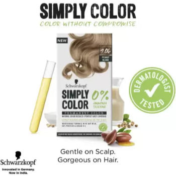 Schwarzkopf SIMPLY COLOR PERMANENT COLOR 9.06 PEANUT BLOND 142.5 ml Schwarzkopf