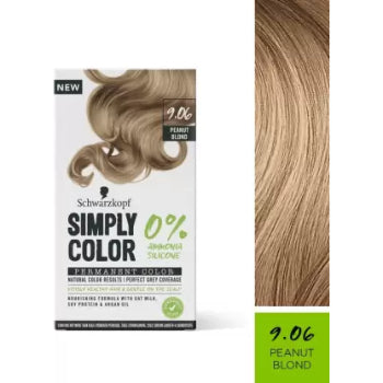 Schwarzkopf SIMPLY COLOR PERMANENT COLOR 9.06 PEANUT BLOND 142.5 ml Schwarzkopf