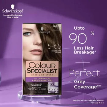 Schwarzkopf Colour SPECIALIST CARE & MOISTURE WITH OMEGAPLEX + HYALURONIC ACID 5-65 CHOCOLATE BROWN 165 ml Schwarzkopf