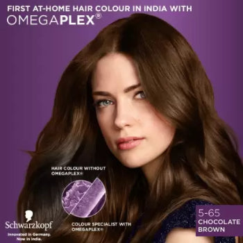 Schwarzkopf Colour SPECIALIST CARE & MOISTURE WITH OMEGAPLEX + HYALURONIC ACID 5-65 CHOCOLATE BROWN 165 ml Schwarzkopf