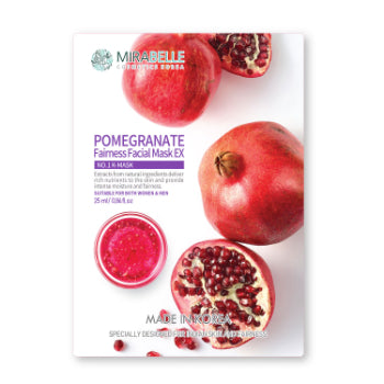 MIRABELLE Pomegranate Facial Sheet Mask 25ml MIRABELLE