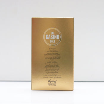 VMJ Casino Gold Apparel Perfume Spray 100ml VMJ